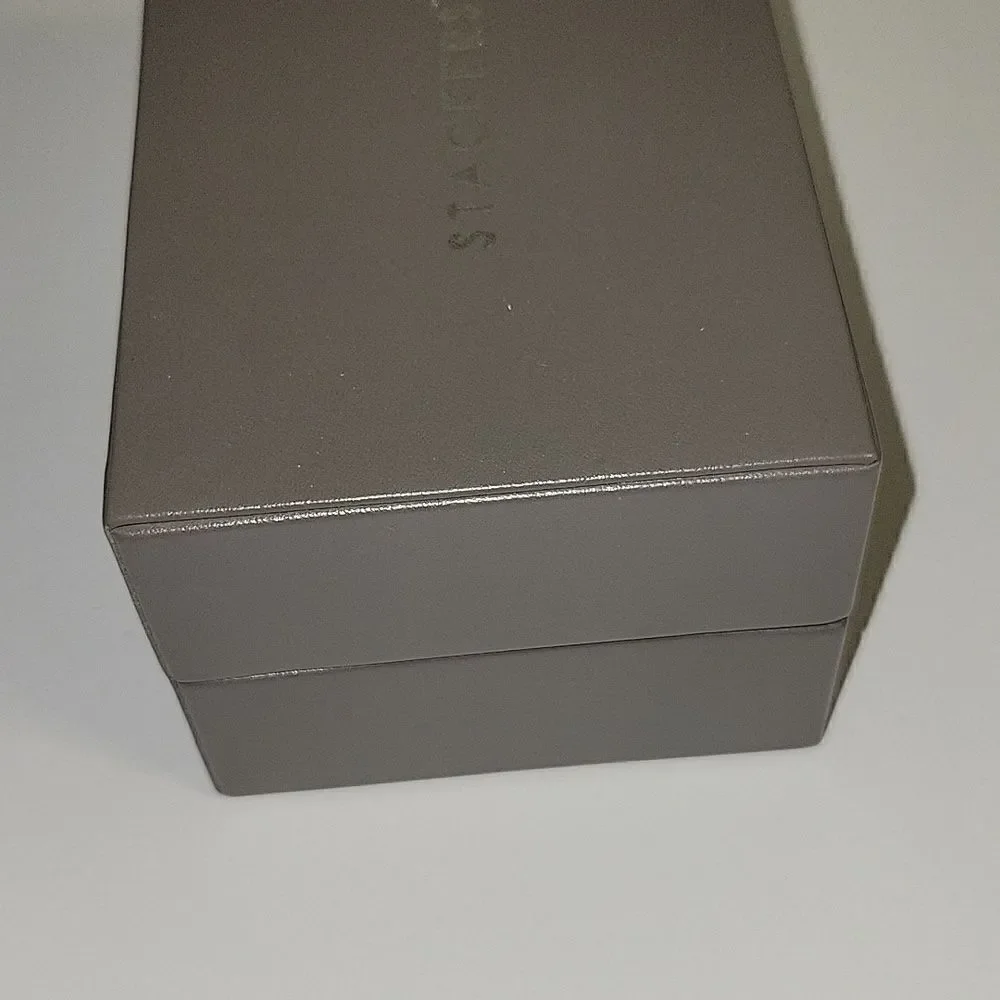 Stackers Travel sized Jewelry Box Taupe 5
